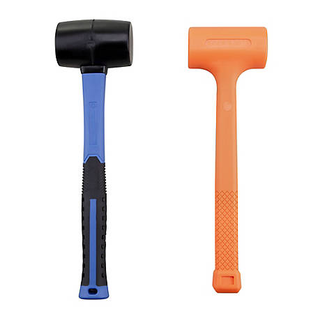 Barn Star Dead Blow and Rubber Hammer Set, 2 pc.