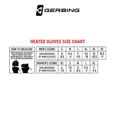 Image showing 5 th Gerbing Men's Polyester 7V Battery Heated S7 Winter Gloves, 1-Pair