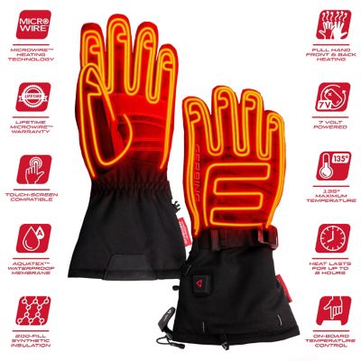 Image showing  Women's 7V Battery Heated S7 Gloves