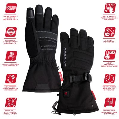 Image showing  Women's 7V Battery Heated S7 Gloves