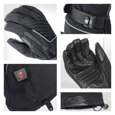 Image showing  Men's Polyester 7V Battery Heated Atlas Ultra-Flex Winter Gloves, 1-Pair