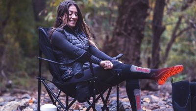 Image showing  Men's 7V Battery Heated Wool Boot Socks, 1-Pair