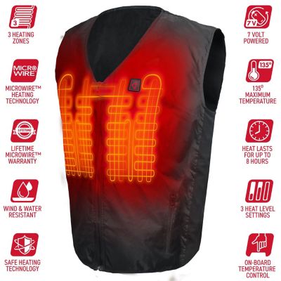 Image showing  Men's 7V Battery Heated Vest Liner