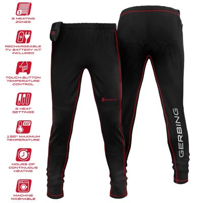 Image showing  Men's 7V Battery Heated Polyester Base Layer Bottoms