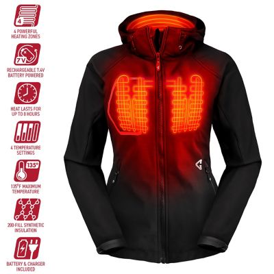 Image showing  Women's 7V Battery Heated Torrid Softshell Jacket 2.0