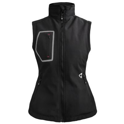 Image showing 1 th Gerbing Women's 7V Battery Heated Torrid Softshell Vest 2.0