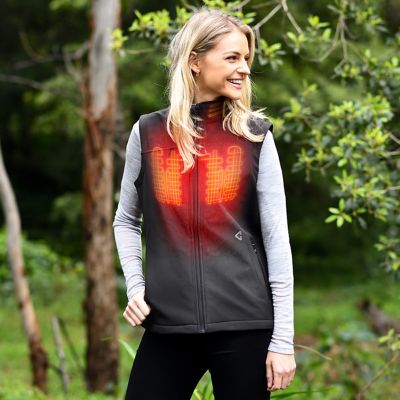 Image showing  Women's 7V Battery Heated Thermite Fleece Vest 2.0