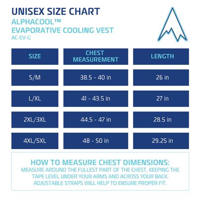 Image showing 5 th AlphaCool Evaporative Cooling Vest L-XL
