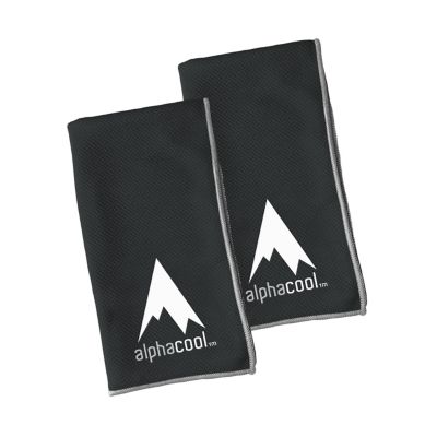 AlphaCool Mesh Instant Cooling Towel, 2 pk., AC-CT-01-CG-2PACK