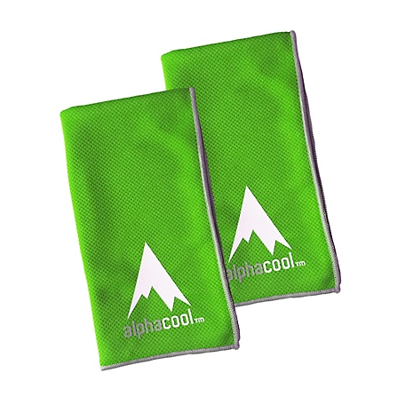 AlphaCool Mesh Instant Cooling Towel, 2 pk., AC-CT-01-HVG-2PACK