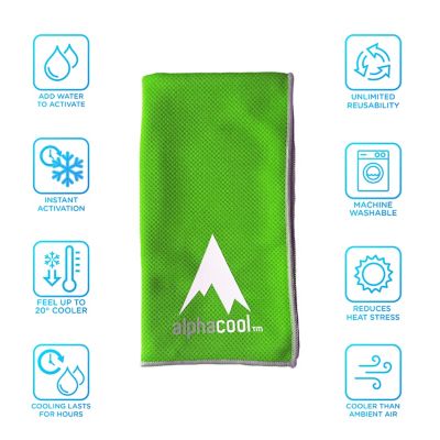 Image showing  Mesh Instant Cooling Towel, 2-Pack, AC-CT-01-HVG-2PACK