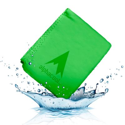 Image showing  PVA Instant Cooling Towel (2-Pack), Green