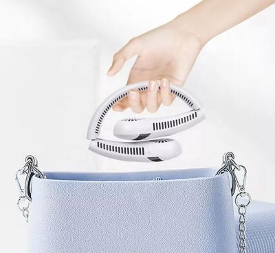 Image showing 5 th AlphaCool Wearable Personal Bladeless Neck Fan, AC-BNF-LI-W