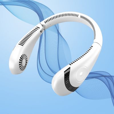 Image showing 6 th AlphaCool Wearable Personal Bladeless Neck Fan, AC-BNF-LI-W