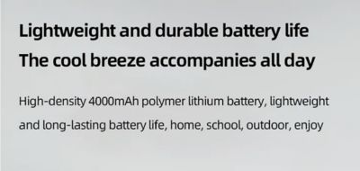 Image showing 8 th AlphaCool Portable Neck Air Conditioner, AC-BNF2-LI-B