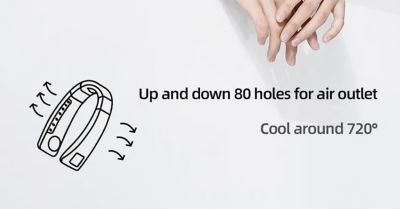 Image showing  Portable Neck Air Conditioner, AC-BNF2-LI-W