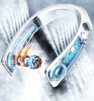 Image showing 5 th AlphaCool Portable Neck Air Conditioner, AC-BNF2-LI-W