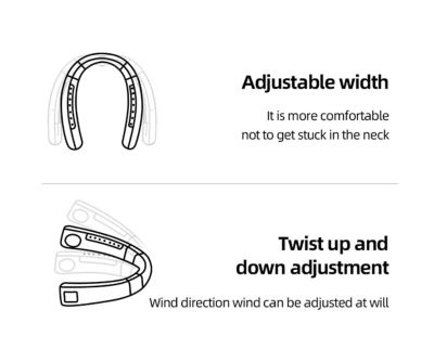 Image showing 7 th AlphaCool Portable Neck Air Conditioner, AC-BNF2-LI-W
