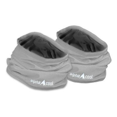 AlphaCool Cooling Neck Gaiter, Grey (2 Pack)