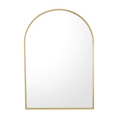 Kinger Home Archie Modern Arched Wall Mirror, ARCM-24X36G