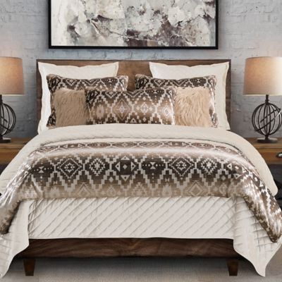 Paseo Road by HiEnd Accents Chalet Aztec Comforter Set, 3 Piece