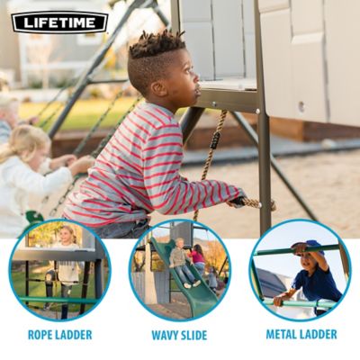Image showing 6 th Lifetime Adventure Clubhouse Playset