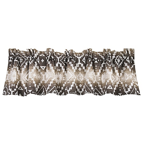 Paseo Road by HiEnd Accents Chalet Aztec Valance, 18 in. x 84 in., 1 Piece