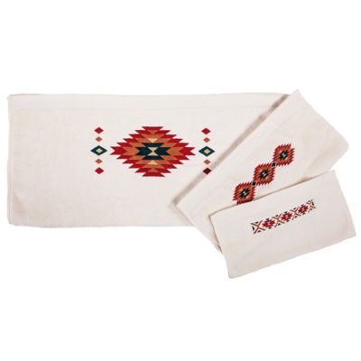 Paseo Road by HiEnd Accents Del Sol Embroidered Towel Set, 3 Piece