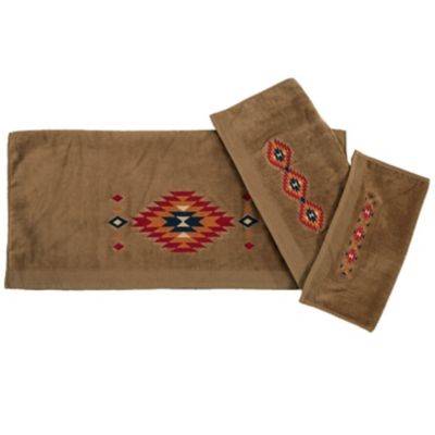 Paseo Road by HiEnd Accents Del Sol Embroidered Towel Set, 3 Piece