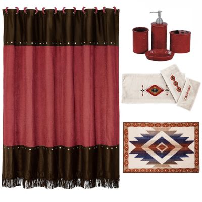 Paseo Road by HiEnd Accents Del Sol Southwestern Bathroom Sets, 9 Piece