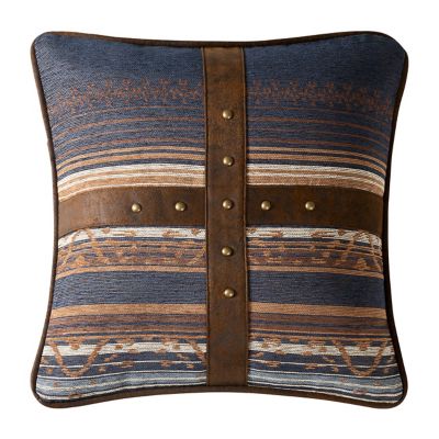 Paseo Road by HiEnd Accents Estes Chenille Pillow, 18 in. x 18 in., 1 Piece