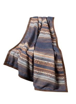 Image showing  Estes Chenille Throw, 50 x 60 in., Blue, 1PC