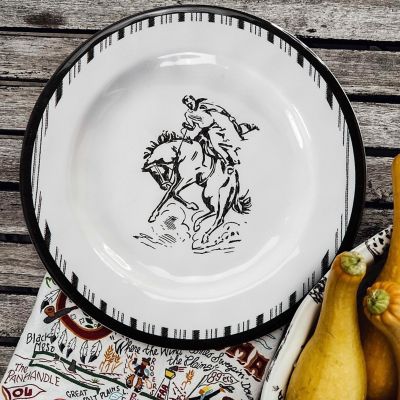 Image showing  Ranch Life Melamine Dinner Plate Set, 4PC
