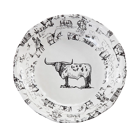 Paseo Road by HiEnd Accents Ranch Life Melamine Serving Bowl, 1PC