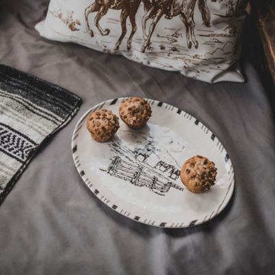 Image showing  Ranch Life Melamine Serving Platter, 1PC