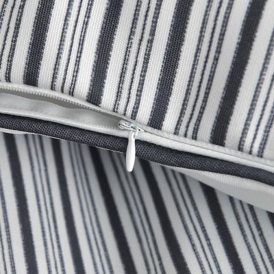 Image showing  Ranch Life White/Black Cowgirl Western Rustic Farmhouse 20x20 in. Indoor/Outdoor Pillow