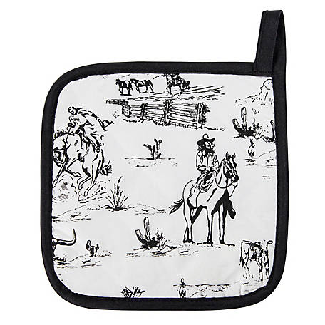 Paseo Road by HiEnd Accents Ranch Life Pot Holder, 1 Piece