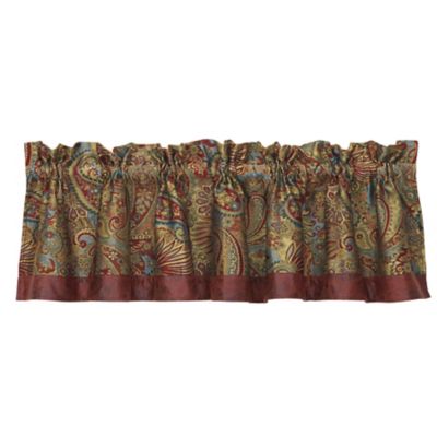 Paseo Road by HiEnd Accents San Angelo Valance, 18 in. x 84 in., 1 Piece