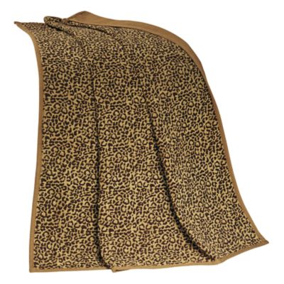 Paseo Road by HiEnd Accents San Angelo Leopard Throw, 50 x 60 in., 1PC
