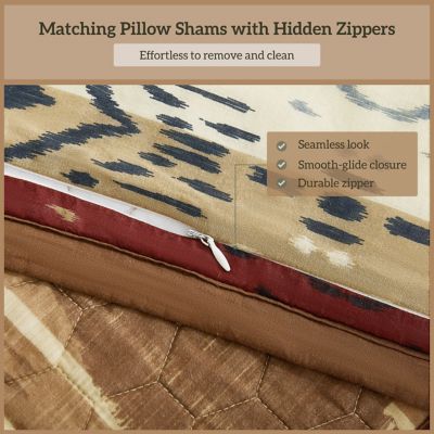 Image showing  Home on the Range Reversible Quilt Set, 3 pc.