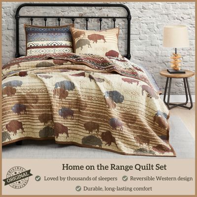 Image showing  Home on the Range Reversible Quilt Set, 3 pc.