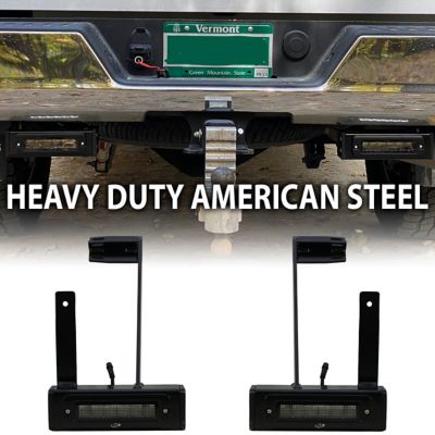 Image showing  2013-Current Dodge Ram 2500 Hitch Bar Reverse Heavy Duty Bolt-On Kit Blacked Out, DHDHB17UP