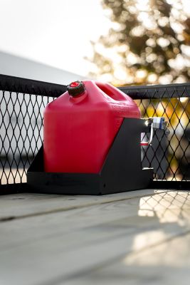 Image showing 6 th Carry-On Trailer 60 lb. Capacity Locking Steel Gas Container Rack
