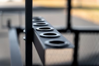 Image showing  6-Slot Steel Tool Rack for Utility Trailers