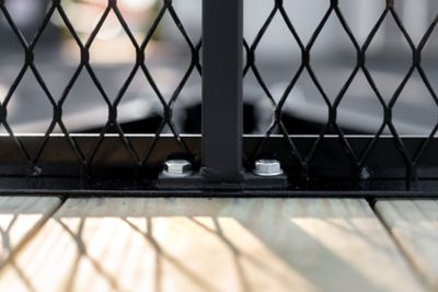 Image showing  6-Slot Steel Tool Rack for Utility Trailers