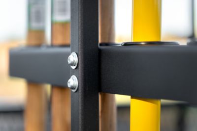 Image showing 6 th Carry-On Trailer 6-Slot Steel Tool Rack for Utility Trailers