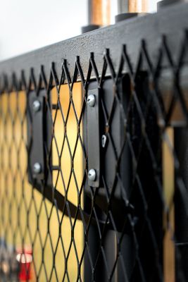 Image showing  30 lb. Capacity 3-Slot Steel Trailer Tool Rack