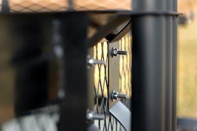 Image showing 6 th Carry-On Trailer 30 lb. Capacity 3-Slot Steel Trailer Tool Rack