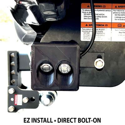 Image showing  2013-Current Dodge Ram 3500 Hitch Bar Reverse Heavy Duty Bolt-On Kit Blacked Out, DHDHB3500