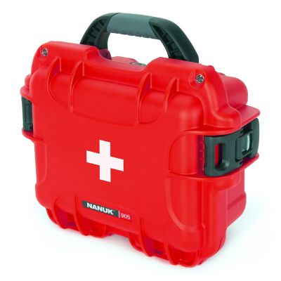 NANUK 905 Case First Aid Logo, 905S-000RD-PA0-FSA01
